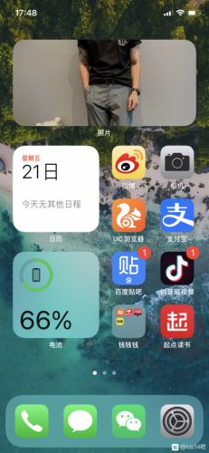 iOS14桌面布局图片大全