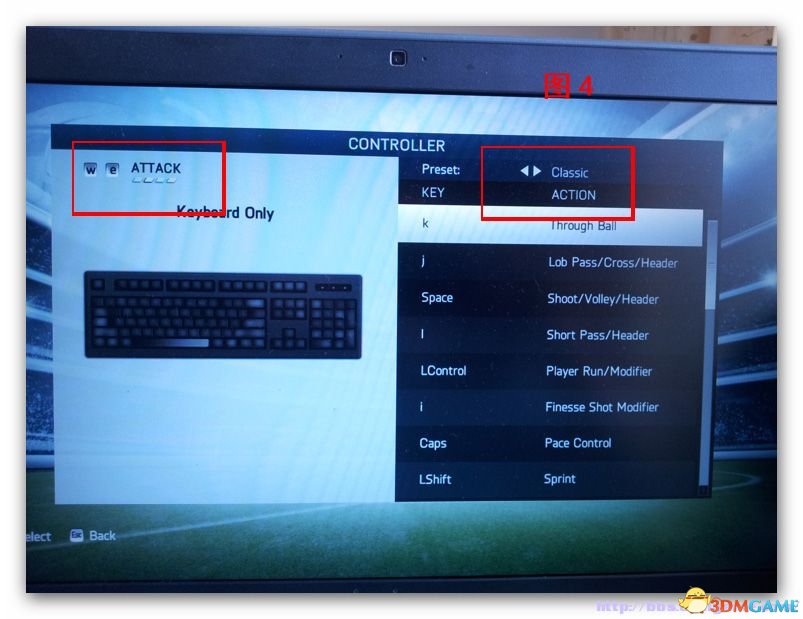 FIFA 14 键盘按键设置图文教程