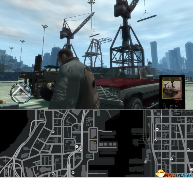 侠盗猎车4偷车任务攻略 GTA4偷车任务车辆位置图览